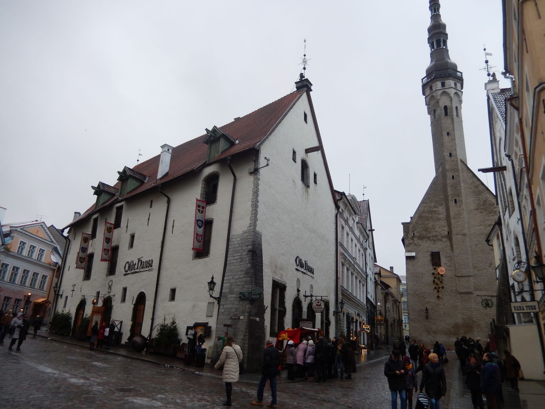 Staré město v Tallinnu.