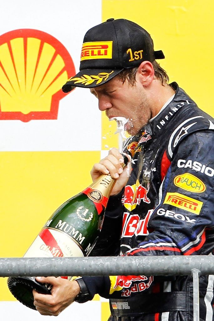 VC Belgie: Sebastian Vettel