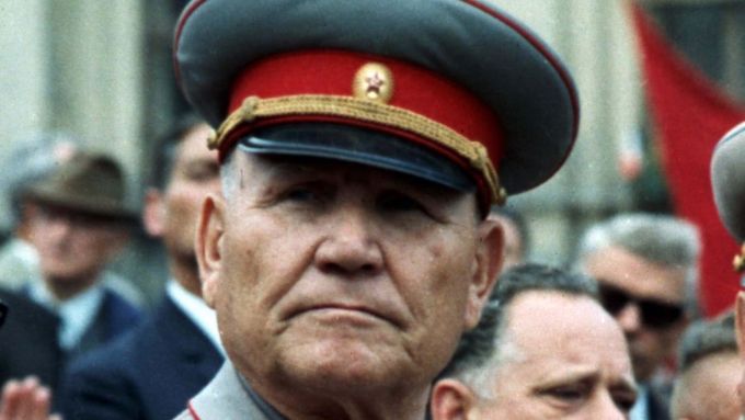 Sovětský maršál Ivan Koněv