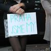 Jednání pražského zastupitelstva 10.9. 2015 plus protest před tím