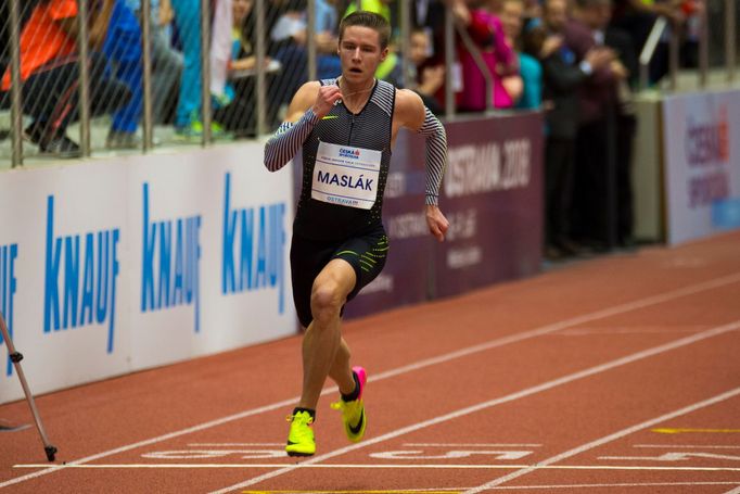 Czech Indoor Gala 2017: 300 M - Pavel Maslák