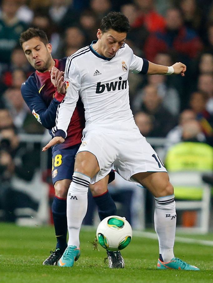 Real Madrid - FC Barcelona: Mesut Özil - Jordi Alba