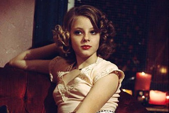 Jodie Fosterová jako Iris ve snímku Taxíkář (1976)