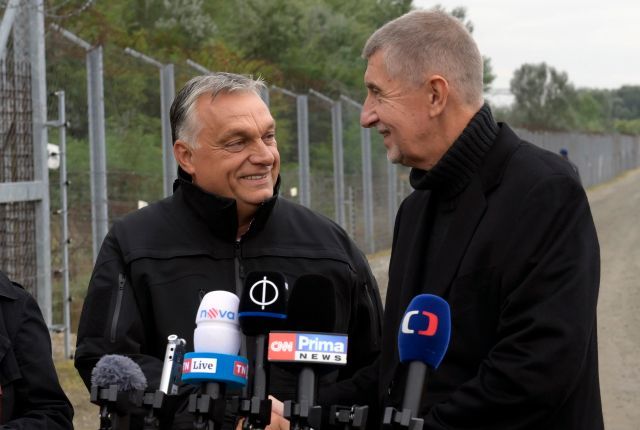 Babiš, Orbán, plot