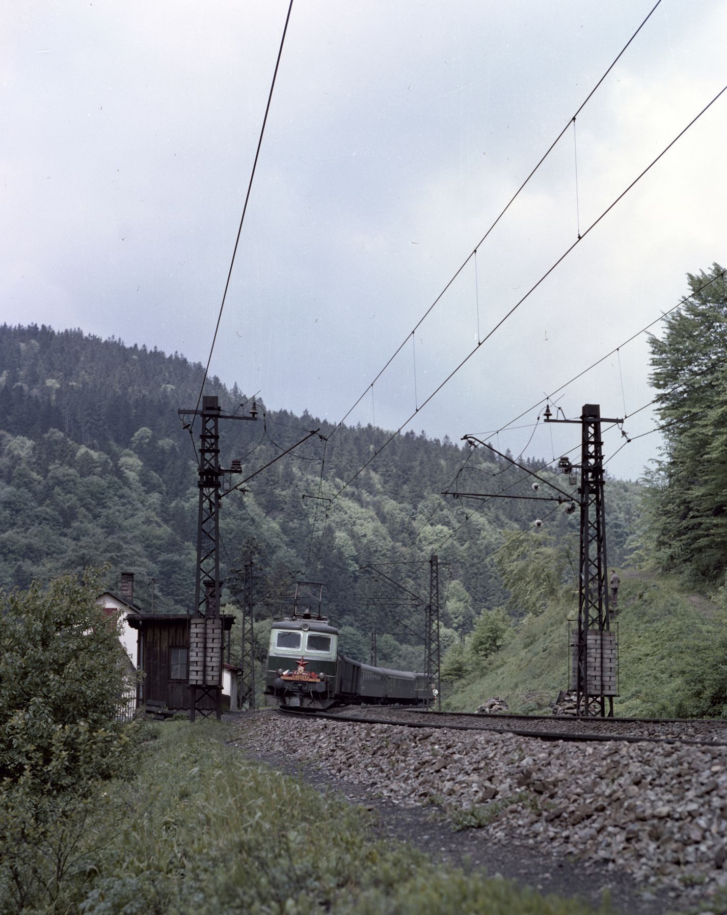 Elektrická lokomotiva Škoda E 499.1 Bobina