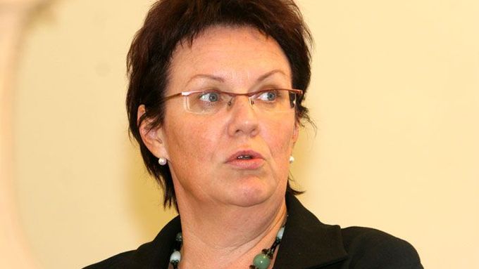 Odstupující ministryně Dana Kuchtová.