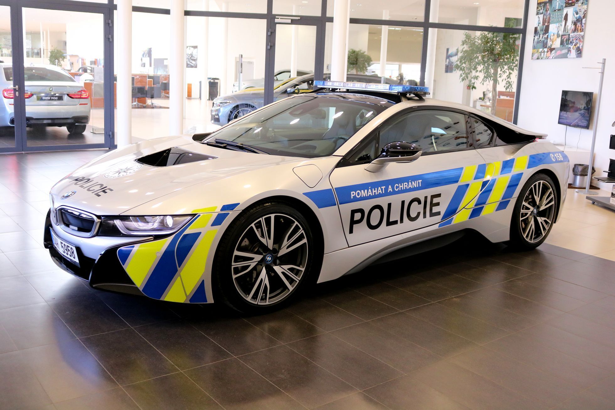 Policejní BMW i8 3.vydání 2018