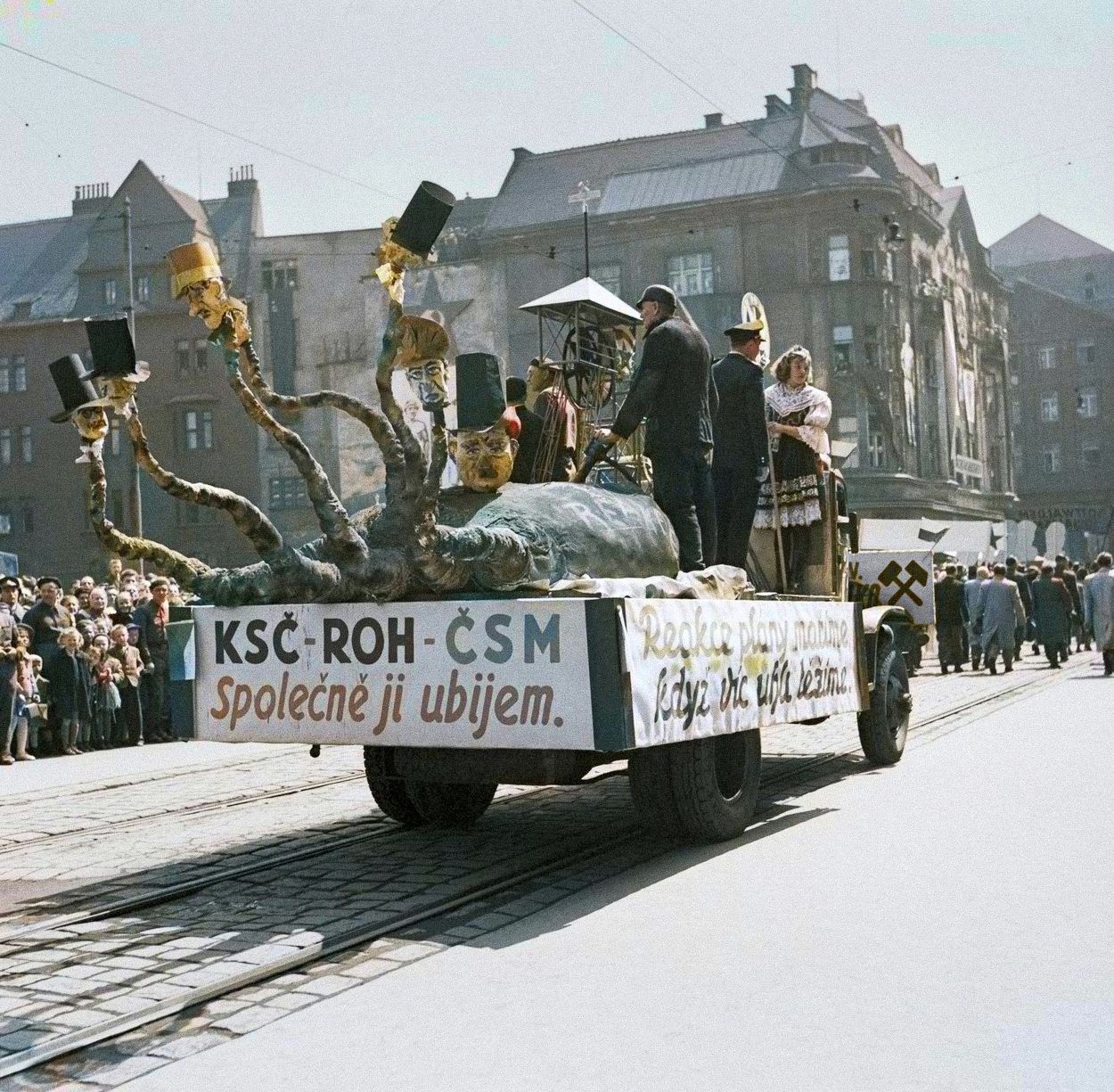 Ostrava, 100 let, obarvené fotografie, Domácí