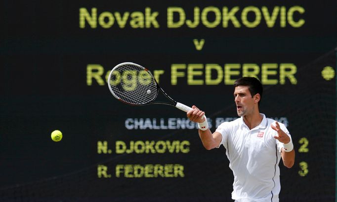 Novak Djokovič na Wimbledonu 2014