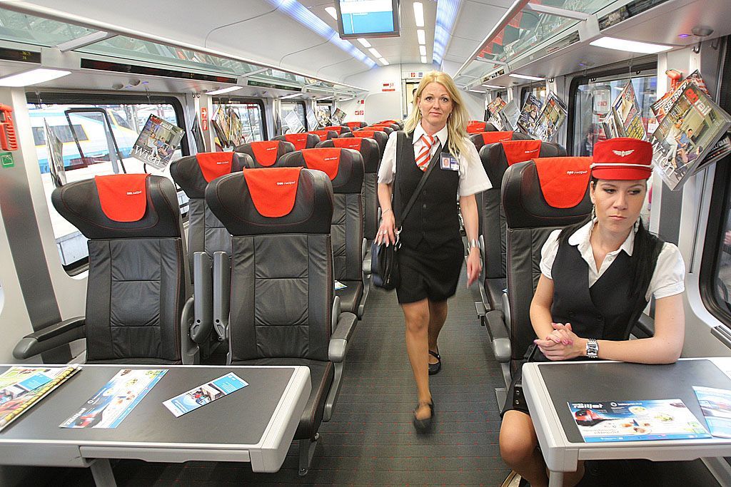 Railjet v Praze