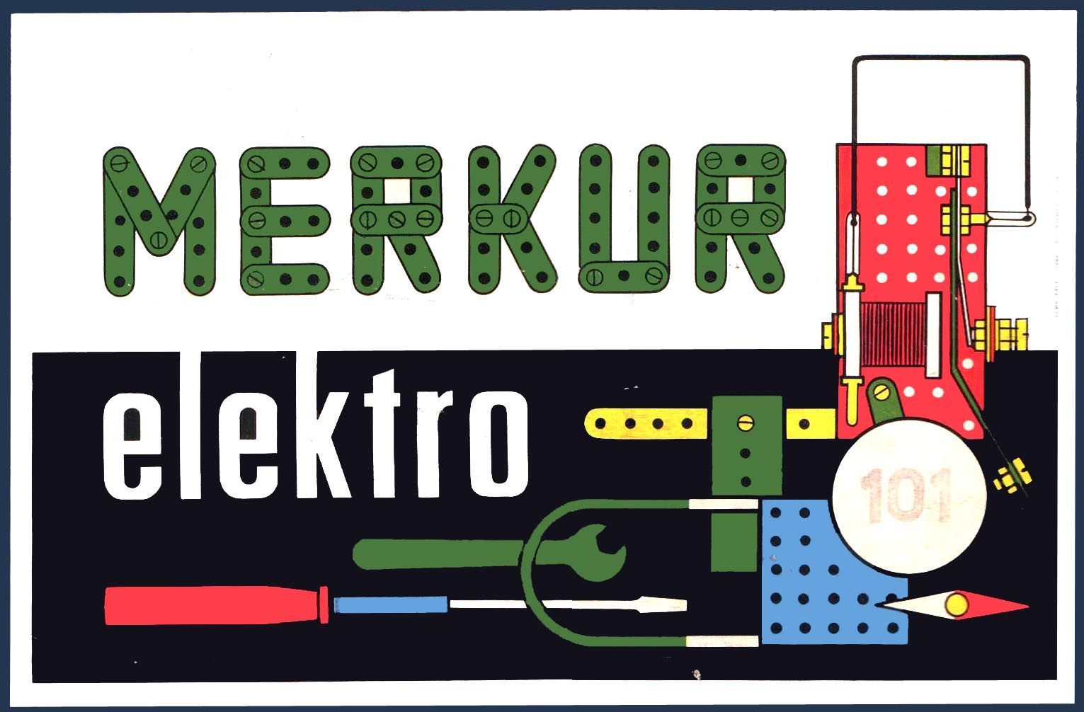 merkur eletkro stavebnice 1963