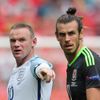 Euro 2016: Anglie-Wales: Wayne Rooney - Gareth Bale