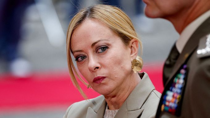 Italská premiérka Giorgia Meloniová.