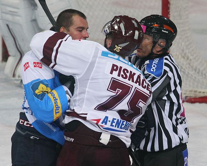 Hokej, extraliga, Sparta - Plzeň: Jan Piskáček (75)