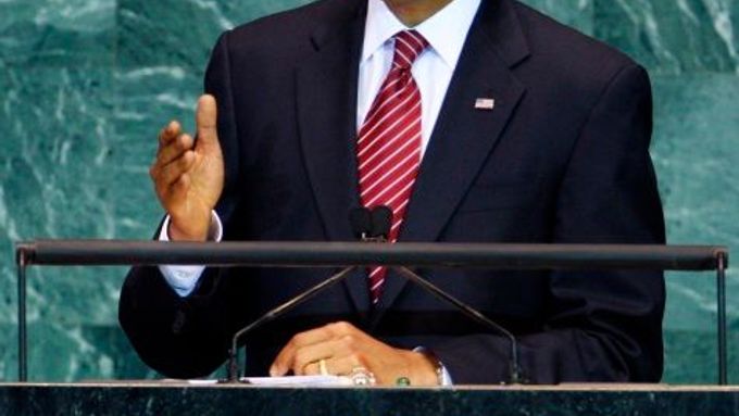 Barack Obama v OSN (ilustrační fotka).
