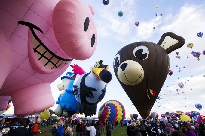 International Balloon Fiesta 2015 in Albuquerque, New Mexico