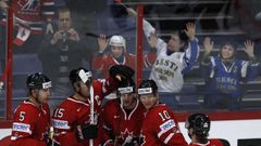 MS v hokeji 2012: Kanada - Slovensko (Kanada, radost)