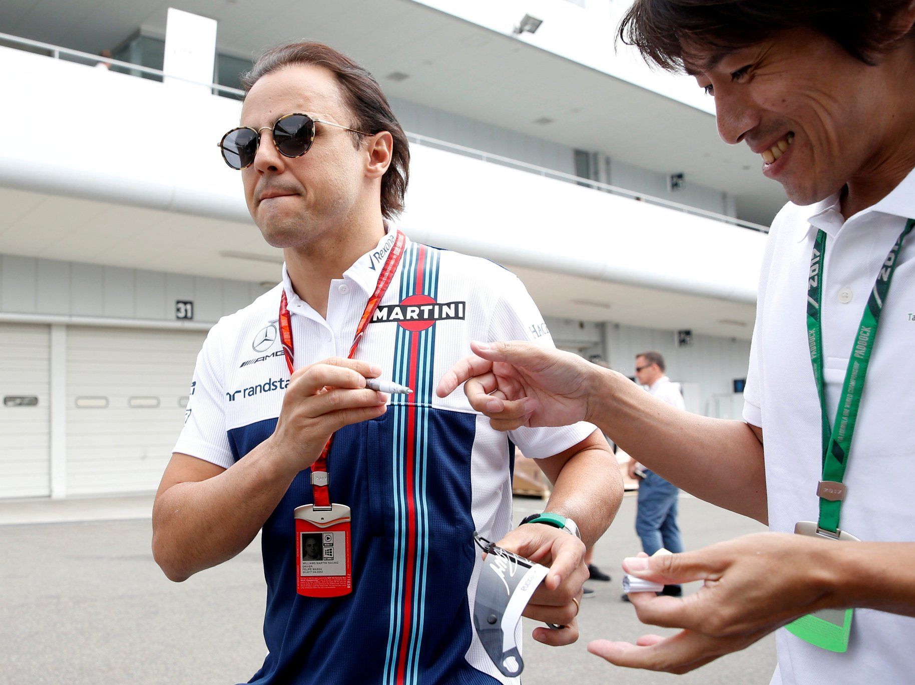 F1, VC Japonska: fanoušci - Felipe Massa