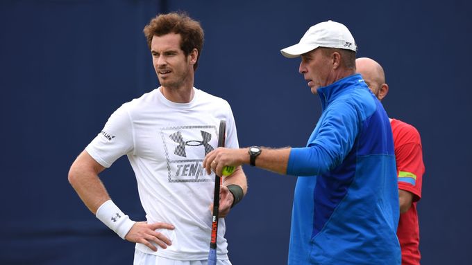 Andy Murray a Ivan Lendl