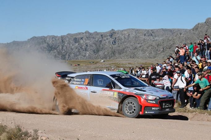 Argentinská rallye 2016: Hayden Paddon, Hyundai