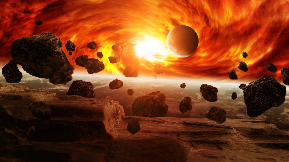 Meteority - Země - vznik života - počátky Země