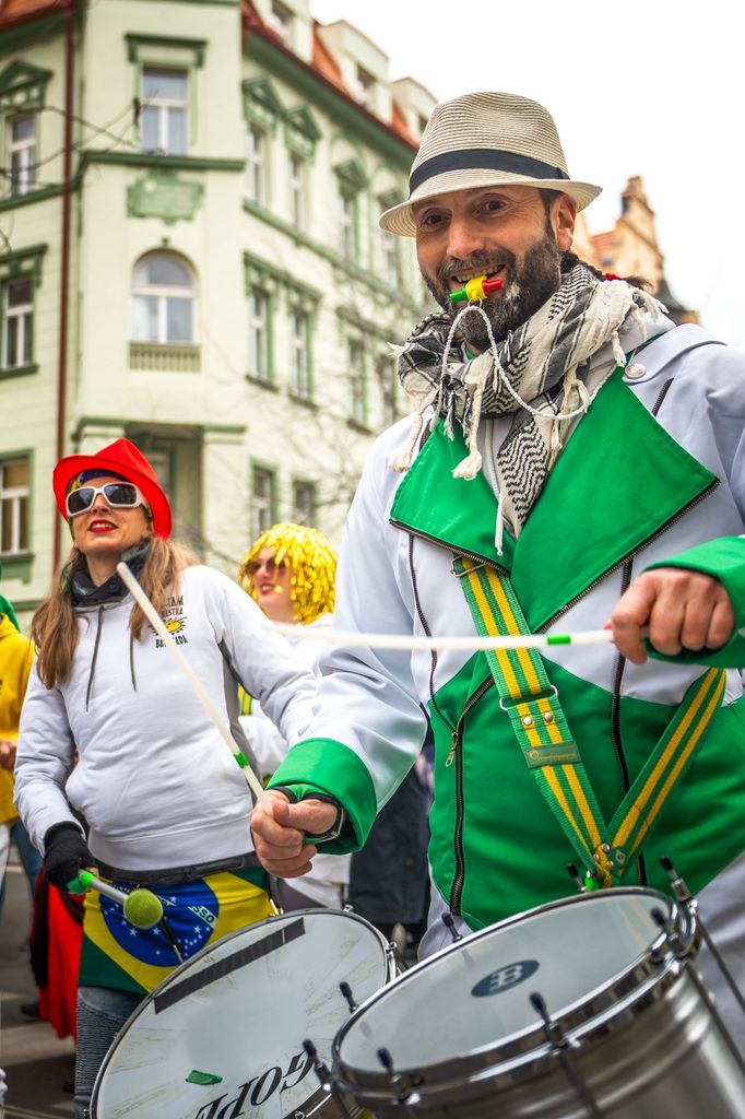 Karlínský masopust objektivem fotografa Richarda Horáka