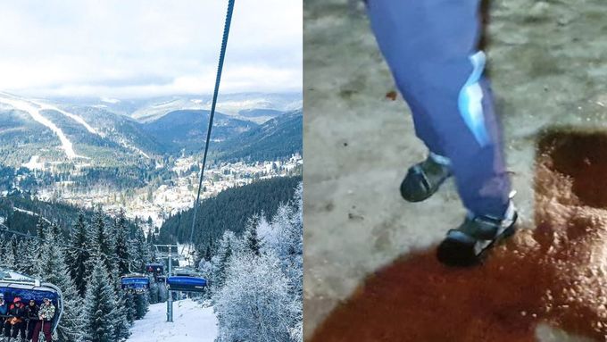 Sandály do hor nepatří ani v létě, natož v zimě. Dobré oblečení je zásadní. Za svoji kariéru jsem nezažil takovou návštěvnost hor ve volné přírodě.