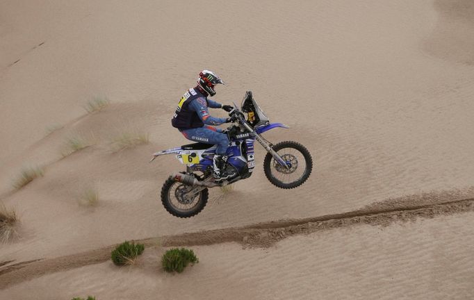 Rallye Dakar, 7. etapa: Adrien van Beveren, Yamaha