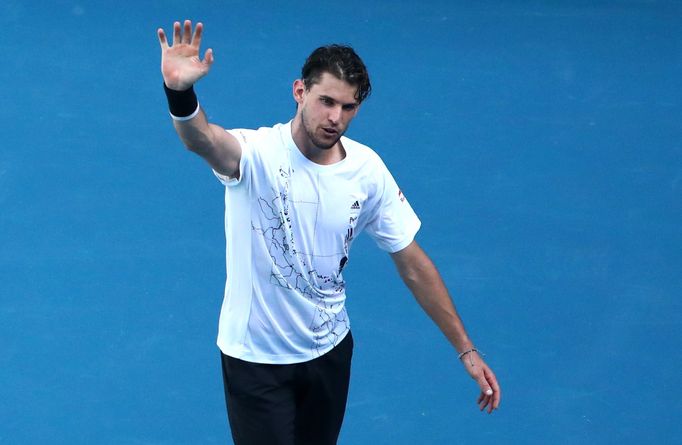 Dominic Thiem ve druhém kole Australian Open 2021