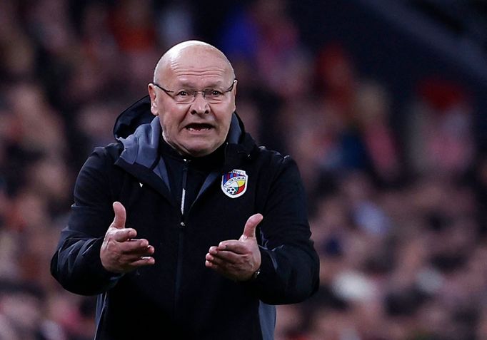 Miroslav Koubek v utkání proti Bilbau