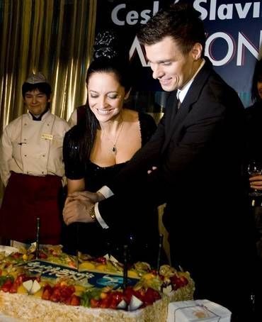 Lucie Bílá a Leoš Mareš.