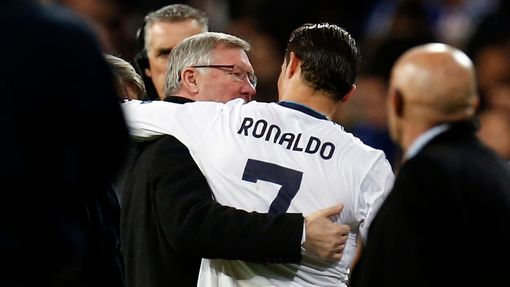 Liga mistrů: Real Madrid - Manchester United: Cristiano Ronaldo (7) - Alex Ferguson