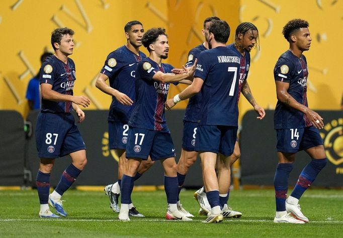 Radost PSG  v osmifinále MS klubů PSG - Inter Miami