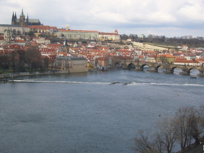 Praha ze střechy Národního divadla 1