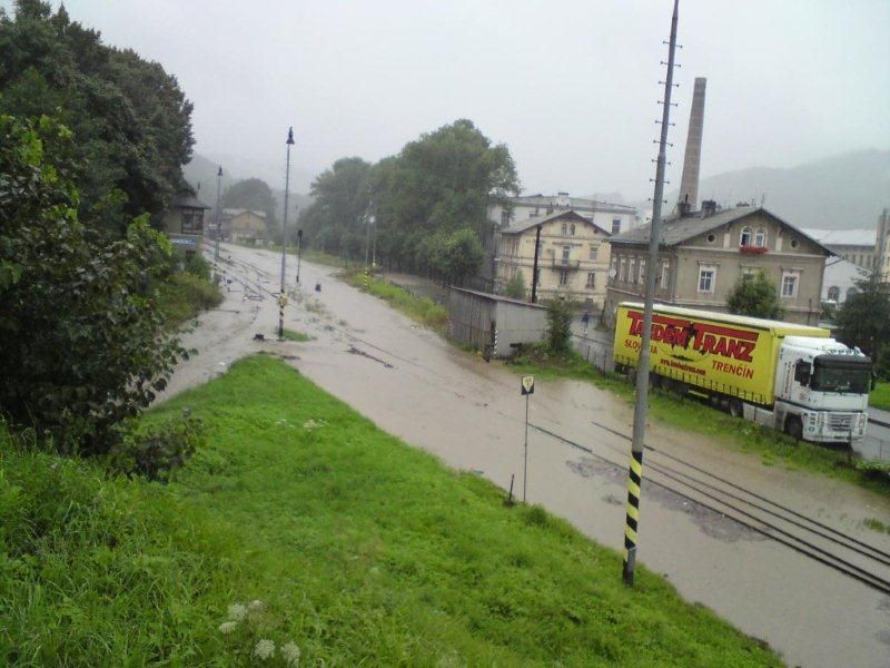 Povodně srpen 2010 - Benešov nad Ploučnicí