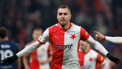 fotbal, Evropská liga, Slavia - Malmö, Tomáš Chorý