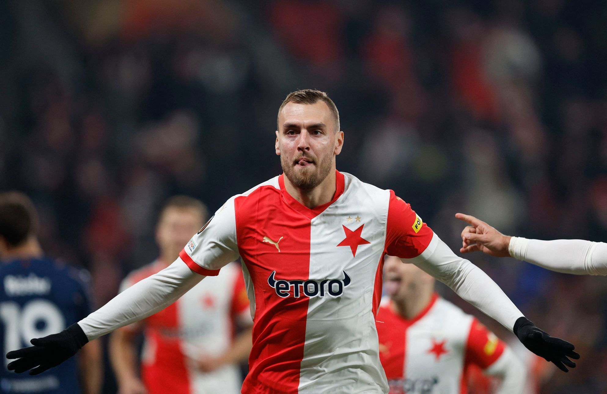 fotbal, Evropská liga, Slavia - Malmö, Tomáš Chorý