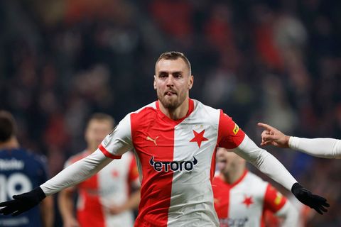 Slavia - Mladá Boleslav 1:0. Sešívaní jdou do vedení, trefil se Chorý