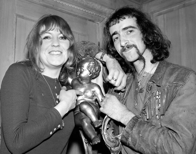 John McVie a Christine McVie v únoru 1969.