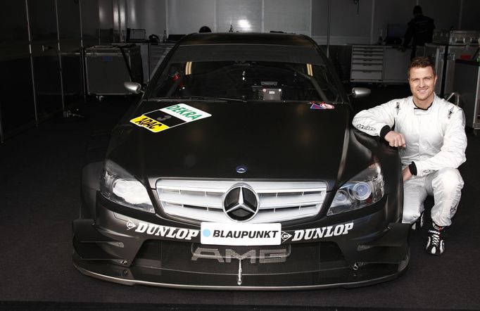 Ralf Schumacher při úvodních testech DTM před sezonou 2008.