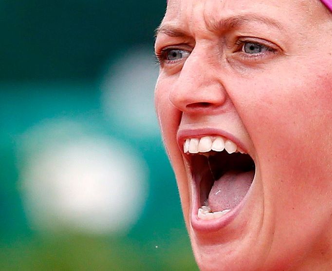 Petra Kvitová ve druhém kole French Open 2015