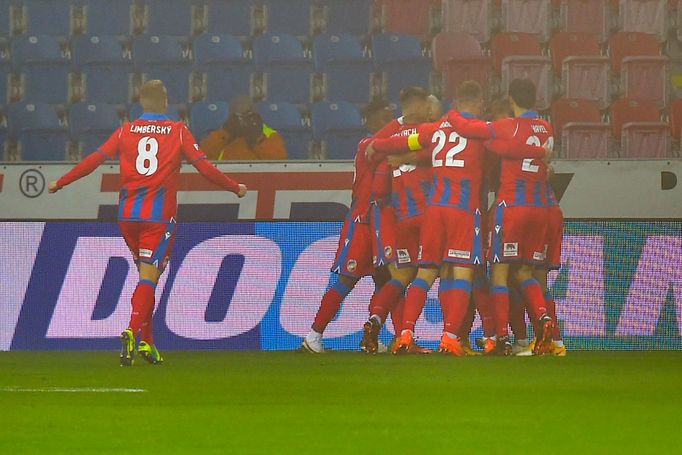 Radost Plzně v zápase F:L Plzeň - Sparta