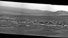 Opportunity's View Approaching Rim of Endeavour NASA's Mars Exploration Rover Opportunity used its panoramic camera (Pancam) to capture this view of a portion of Endeavour crater's rim after a drive during the rover's 2,676th Martian day, or sol, of working on Mars (Aug. 4, 2011). The drive covered 396 feet (120.7 meters) and put the rover with about that much distance to go before reaching the chosen arrival site at the rim, called "Spirit Point." Endeavour crater has been the rover team's destination for Opportunity since the rover finished exploring Victoria crater in August 2008. Endeavour, with a diameter of about 14 miles (22 kilometers), offers access to older geological deposits than any Opportunity has seen before. This view looks toward a portion of the rim south of Spirit Point, including terrain that Opportunity may explore in the future. Image Credit: NASA/JPL-Caltech/Cornell/ASU