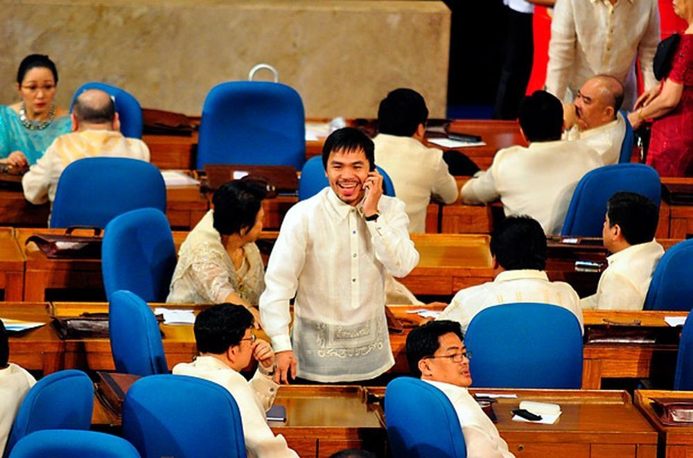 Sportovci politiky (Manny Pacquiao)