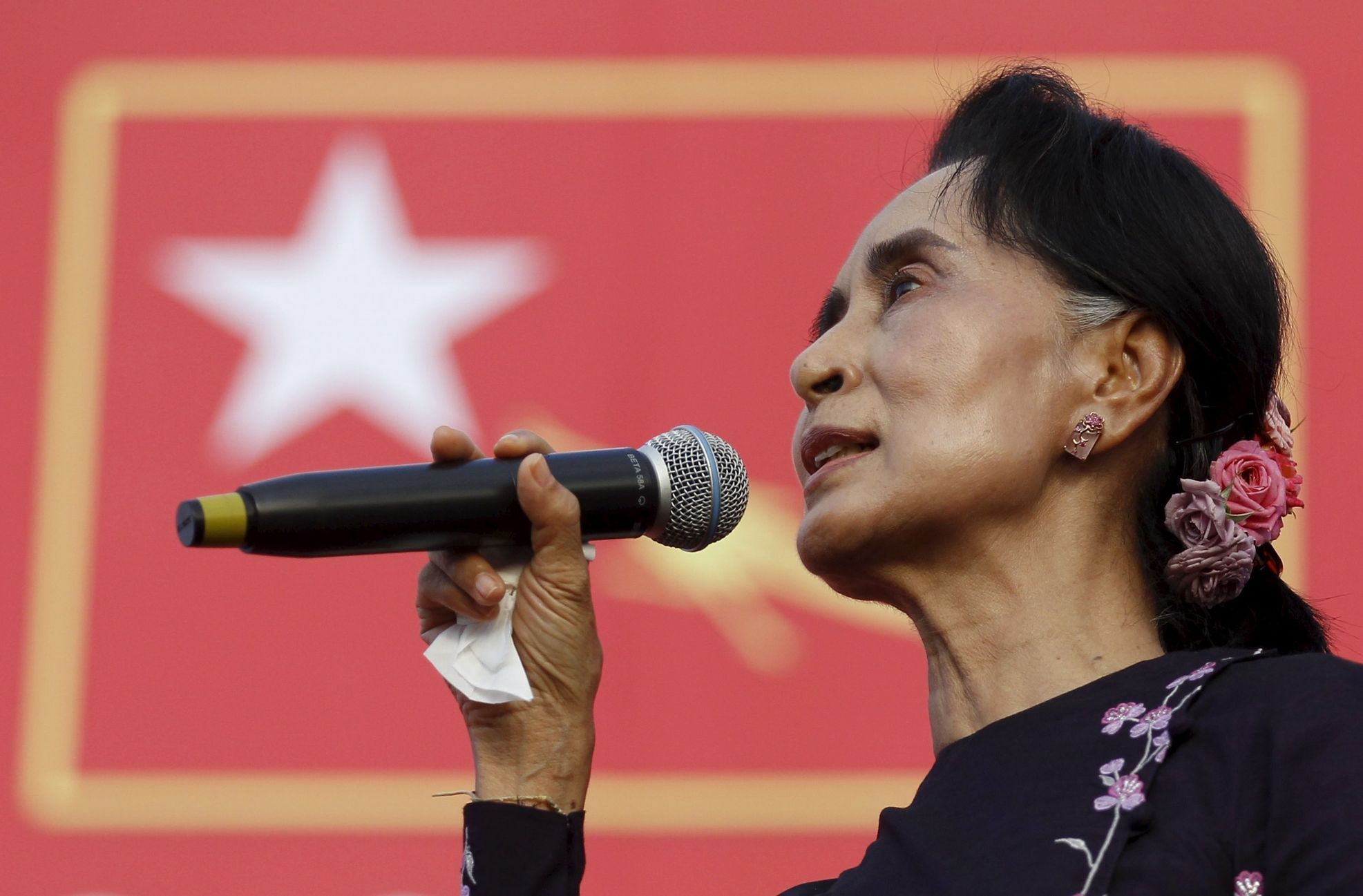 Barma - volby - Aun Schan Su Ťij