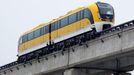 Japonský vysokorychlostní vlak maglev na Mezinárodním letišti Inčchon