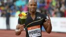 Zlatá tretra 2015:  Asafa Powell (vítěz na 100 m)