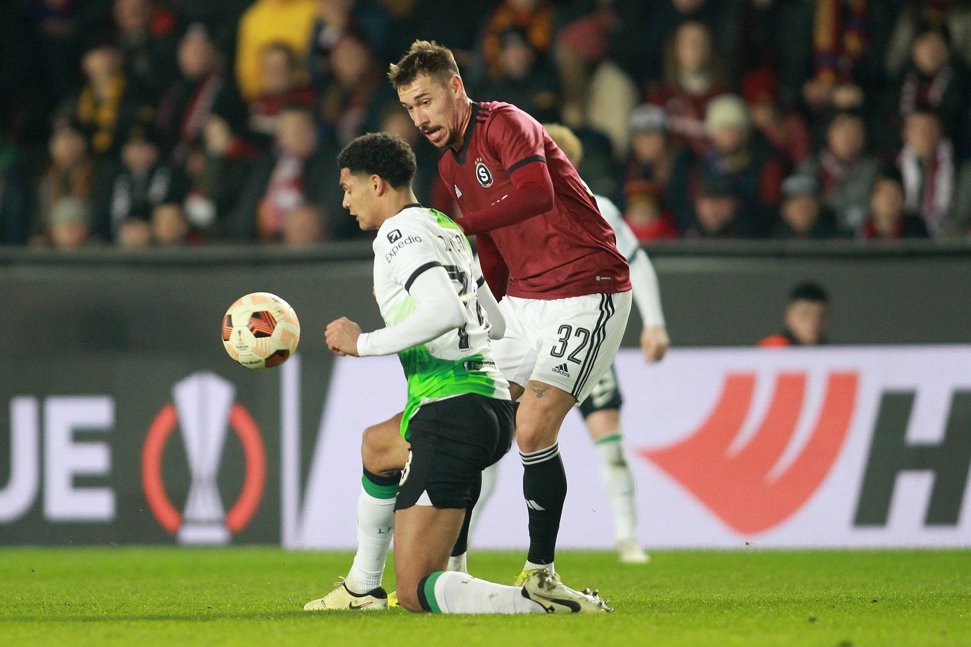 Sparta - Liverpool: Matěj Ryneš