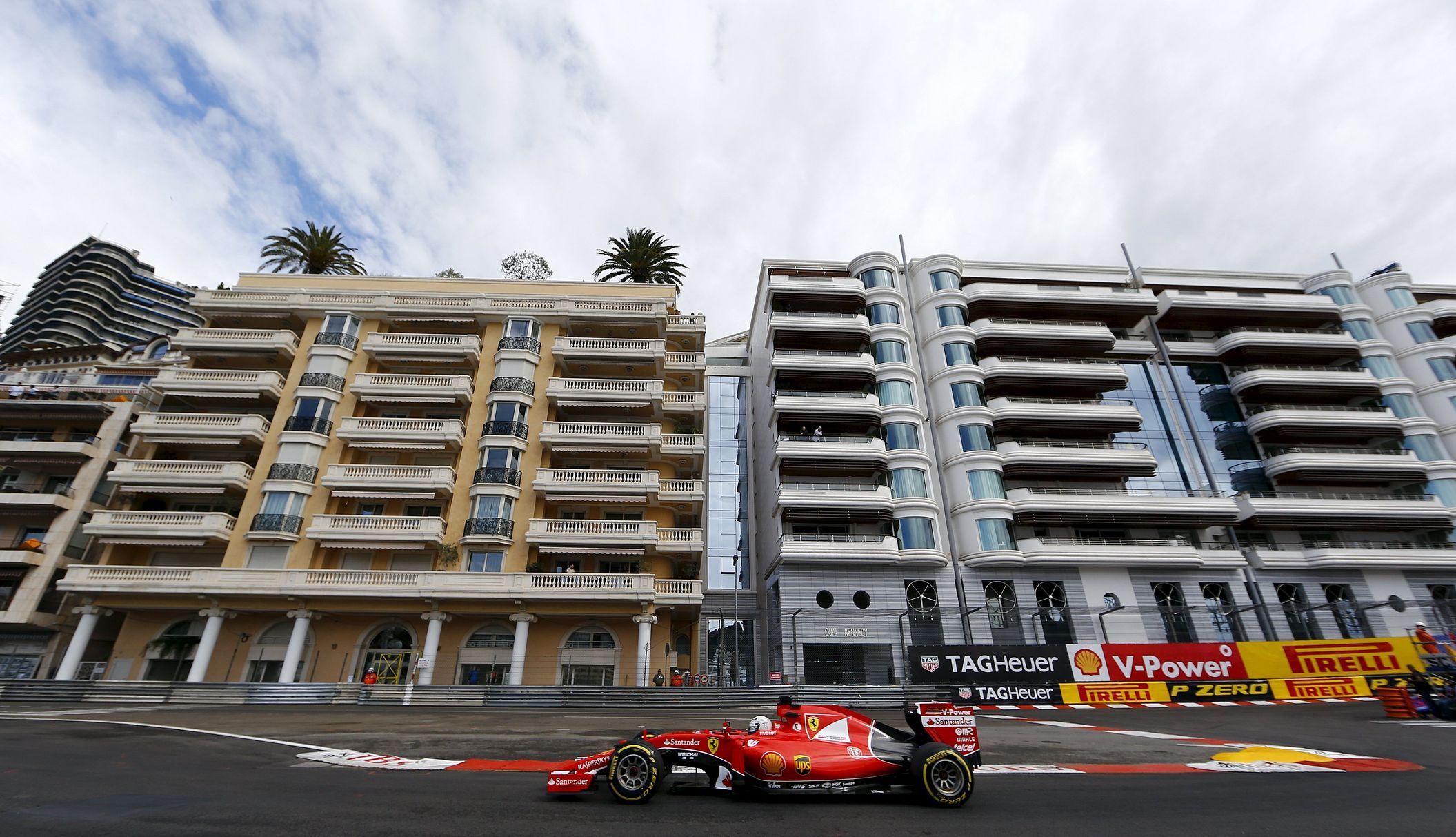F1, VC Monaka 2015: Sebastian Vettel, Ferrari