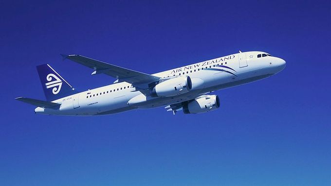 A320 novozélandské společnosti Air New Zealand. Ilustrační snímek
